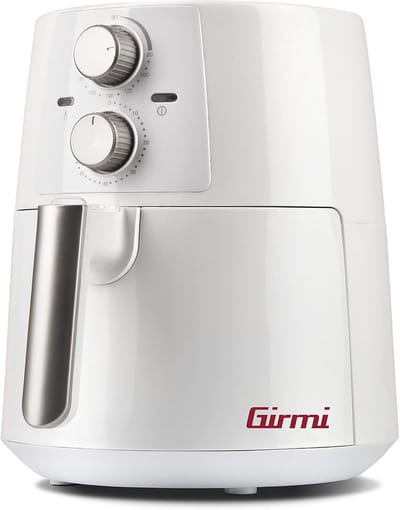 Heteluchtfriteuse - Airfryer Frituurpan - Gezond Frituren - Compact Design - 35 Liter - Wit