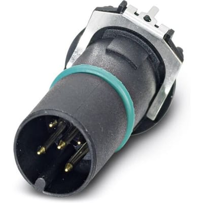 Phoenix Contact 1457539 Sensor/actuator inbouwconnector M12 Aantal polen (sensoren): 5 Contactdrager 100 stuk(s)
