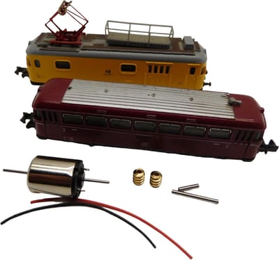 micromotor NA028G motor ombouwset voor Arnold Railbus VT 98, Schienenbus (Alt) VT 98, BR 798, BR 998, BR 701, ÖBB BVT 5081, RENFE 301, Turmtriebwagen (Alt)
