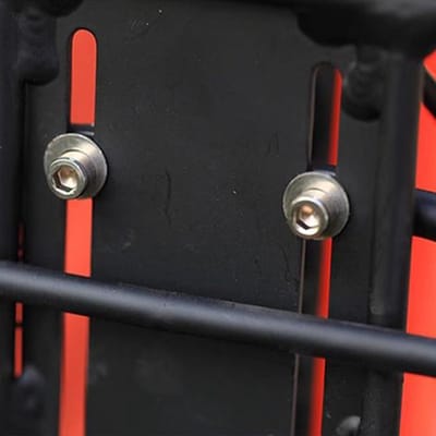Fietsmand - Fietsemmer Voorrek - Spullen Vervoeren - Aluminiumlegering Structuur - 34x26.5x18x15cm - Meerkleurig