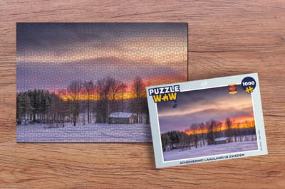 Puzzel Schemering Laagland in Zweden - Legpuzzel - Puzzel 1000 stukjes volwassenen
