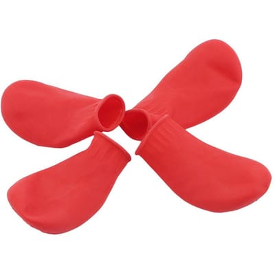 4 Stuks Huisdier Waterdichte Regenlaarzen Antislip Rubber Laars voor hond Kat Regenlaarzen Sokken Voor Kleine Middelgrote Grote Honden Huisdierbenodigdheden S red