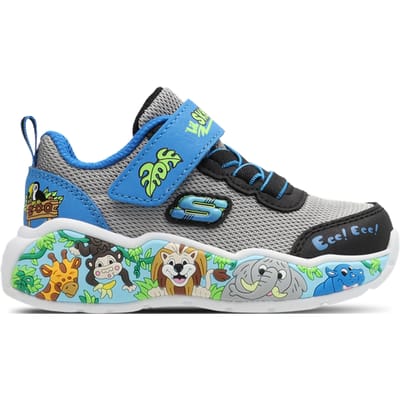 Skechers Play Scene Babyschoenen - Grijs - Maat 23 - Plastic