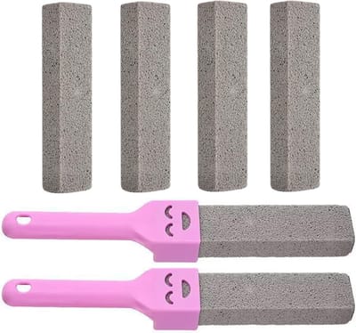 Natuurlijke Pumice Steen Toiletreiniger met Handvat - Ideaal voor Toilet, Douche en Wastafel, Milieuvriendelijk en Effectief voor Hardnekkige Vlekken