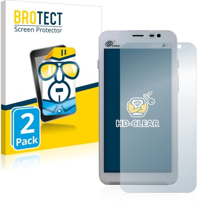 BROTECT - Screenprotector voor CCV Compact A77 - Folie Beschermfolie transparant 2 Stuks
