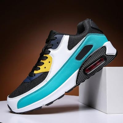 Dames Casual Schoenen Mode Vrouwelijke Sneakers Luchtkussen Ademende Sport Hardloopschoenen Pu Mesh Tenis Feminino Adulto Damesschoen 42