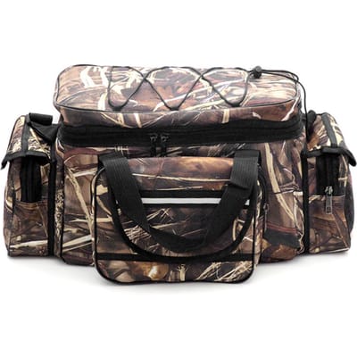 Visgerei Tas met Grote Capaciteit Waterdichte Visgerei Opbergtas Koffer Outdoor Reizen Jagen Schoudertas Rugzak camouflage