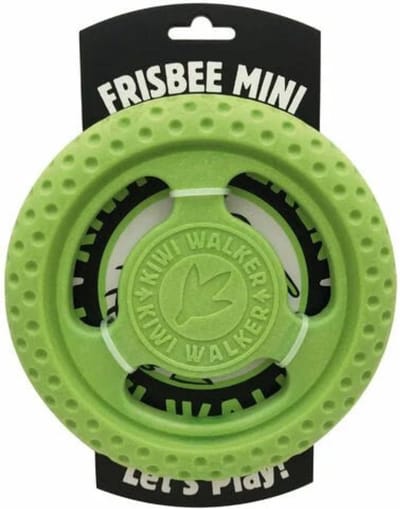 Kiwi Walker - Let's Play - Hondenspeelgoed - Frisbee - Groen - 16cm