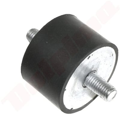 Trillingsdemper passend op UNI MM 60x40mm M12x22/M12x22