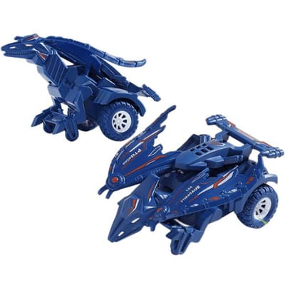 Transformeerbare Speelgoedjes Vervormbaar Speelgoed Traagheidsschuivende Dino Auto Dinosaurus Transformeer Auto Speelgoed Automatische Transformer Speelgoed voor Kinderen Peuters