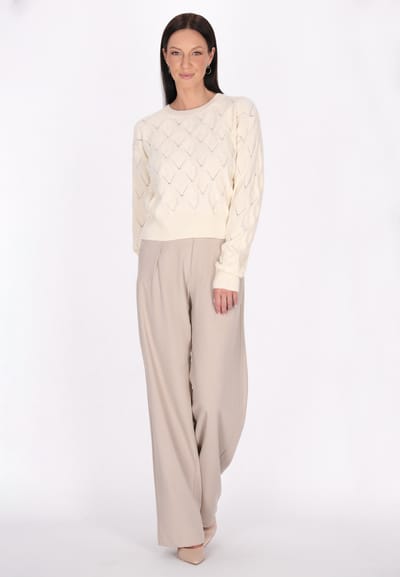 usha Jumper Dames wolwit