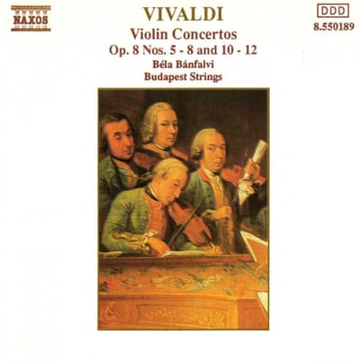 Bela Banfalvi, Budapest Strings - Vivaldi: Violin Concertos Op. 8 Nos. 5 - 8 and 10 - 12 (CD)
