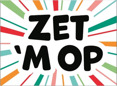 Wenskaart - Zet 'M Op