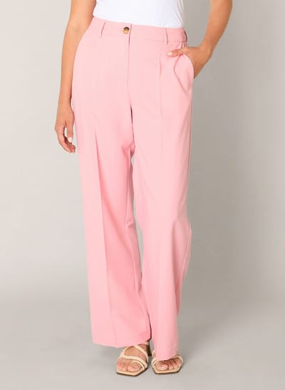BASE LEVEL Yuna Pants - Soft Pink - maat W38 / L32