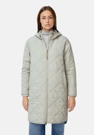 camel active Waterafstotende parka met tweewegritssluiting - Maat womenswear-34 - Salie