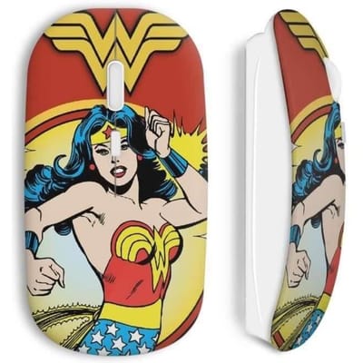 Souris Sans Fil Superwoman Advengers Vintage Comic