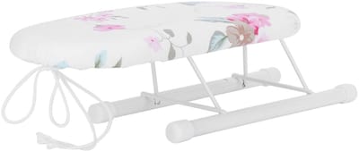 Dailygoods- Strijkplank Opvouwbaar - Mini Strijkplank - Ruimtebesparend - Katoenen Buitenstof - IJzerbestendig Naaldvilt - 26x11x8 cm - Strijktafel