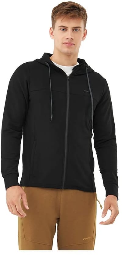 Viking Lonetree Sweatshirt Met Rits Zwart 2XL Man