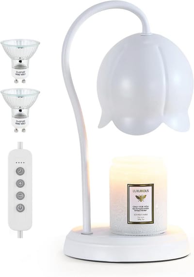 Dimbare Kaars Wax Melter Lamp met Timer voor Woondecoratie