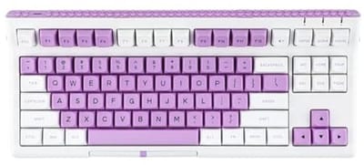 Mechanisch Toetsenbord 87 Toetsen TKL - Hot Swappable met RGB Verlichting en Duurzame Batterij