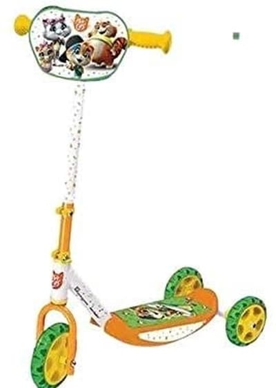 Driewieler Scooter - Kinderscooter - Buiten spelen - Verstelbaar stuur - 3 jaar en ouder - Geel
