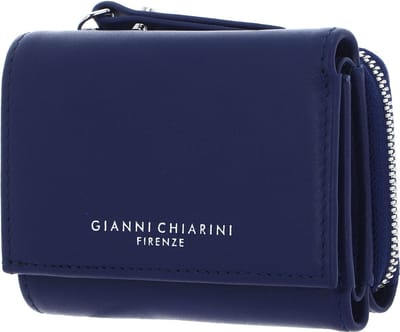 GIANNI CHIARINI Leren Portemonnee Lush Wallet Galaxy Blue Donkerblauw