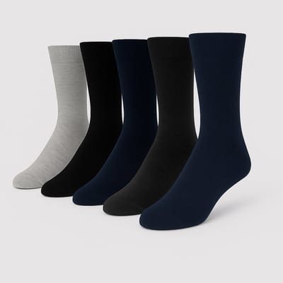 Bixtra Paris Business Sokken – 5-Pack Premium Comfort – Katoen – 39-42