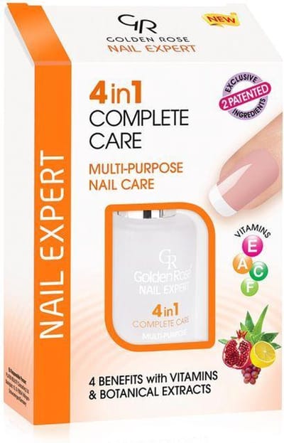 Golden Rose N.Expert 02: 4IN1 COMPLETE CARE MULTI-PURPOSE  Nagelverzorging Vegan