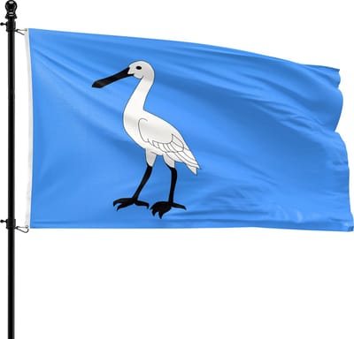 VlagDirect - Wormerland vlag - Gemeente Wormerland vlag - 90 x 150 cm.
