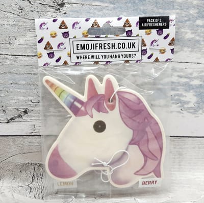 CGB Emoji Unicorn Pack of 2 Air Fresheners