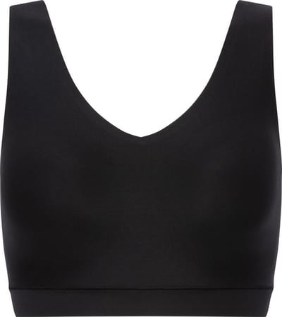 Chantelle - SoftStretch - V-Neck Voorgevormde Top - naadloos - onzichtbaar - ZWART
