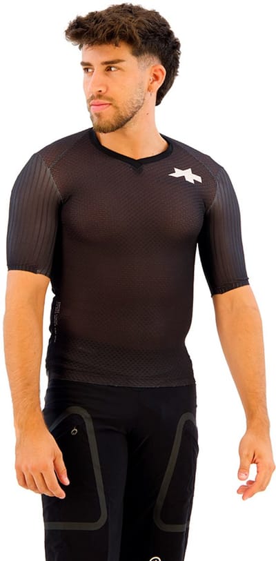 Assos Equipe Rsr S11 Korte Mouw Wielertrui Zwart M Man