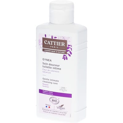 Cattier Gynea intieme hygiene cleansing care 200 Milliliter