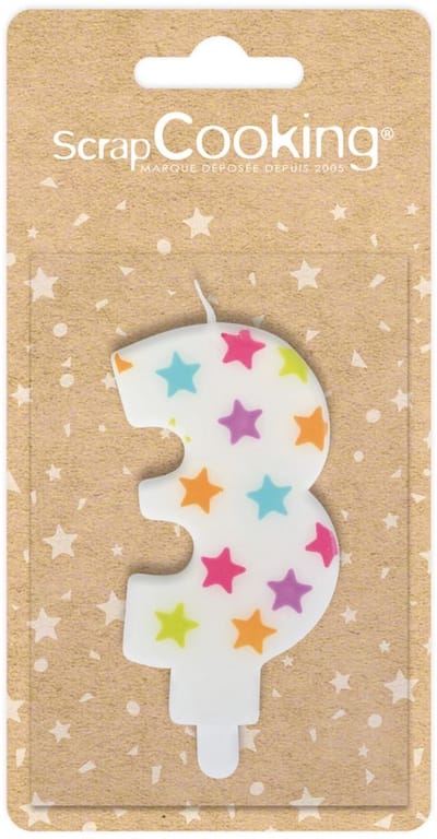ScrapCooking Kaars Nr 3