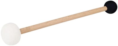 BRENZOOS- Klankschaal Professionele Mallet - Dubbele Mallet - Vilt/Rubber - 23x3,5x3,5cm - Voor Tibetaanse Klankschalen - Veelzijdig Gebruik