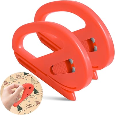 Efficiënte 2-Pack Geschenkpapier Snijders met Verborgen Bladen - Perfect voor Verjaardagen, Kerst en Creatief Knutselen