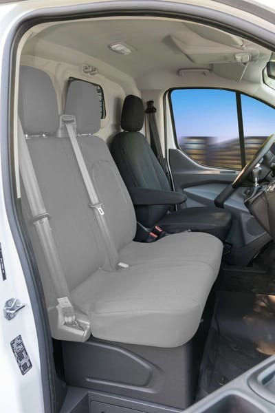 Walser Autostoelhoes Transporter Fit - Ford Transit stoelhoezen - antraciet