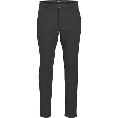 Slim Fit stoffen broek met knoop- en ritssluiting model 'MARCO'