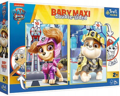 Trefl Baby Maxi Puzzel & Kleurplaat - Paw Patrol (2+ jaar)