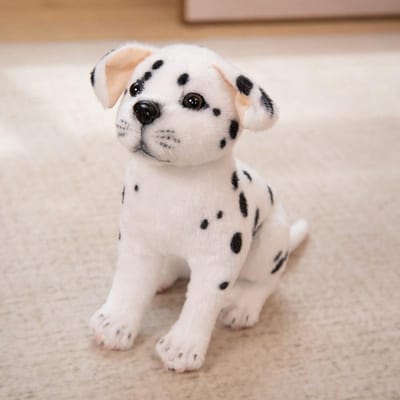 Nieuwe Dalmatiërs Pluche Speelgoed Realistische Gevlekte Puppy Pop Zacht Knuffeldier Huisdecoratie Cadeau 25cm