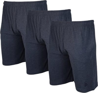 3-Pack Donnay - Ess. joggingshort (Roy) - Sportshort - Deep blue-marl (071) - maat XL