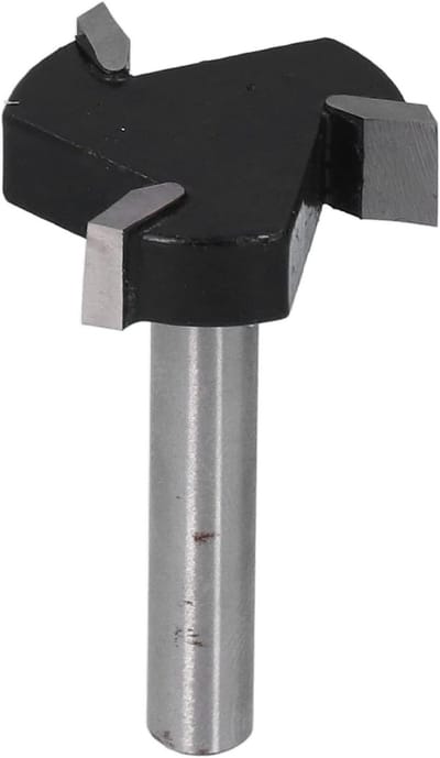 Cosensi - Houtschaafbits 6 mm schacht 3 fluit voor CNC met opbergdoos - MDF en massief hout - Freesgereedschap