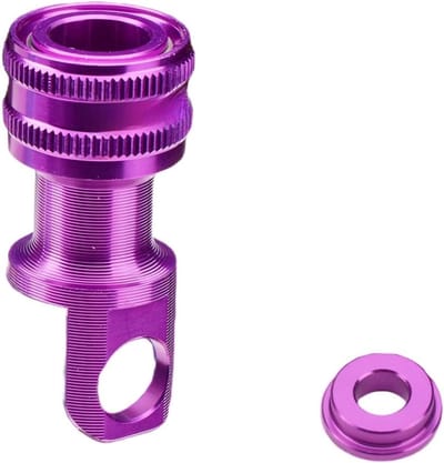 Opvouwbaar Fietspedaal - Vouwfiets Pedaal - Fietsen Gemak - CNC Aluminium - 4.8 x 2.1 cm - Zwart