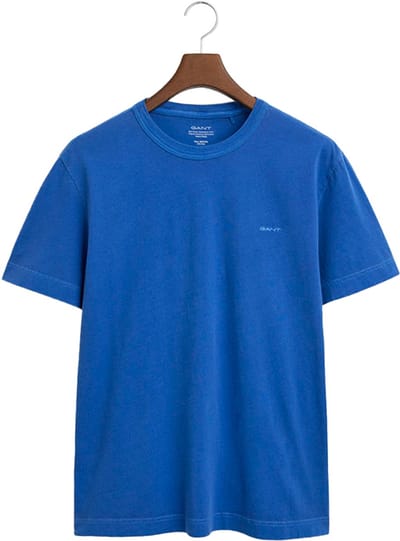 Gant Sunfaded T-shirt Met Korte Mouwen Blauw M Man