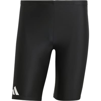 adidas Performance Solid Lange Zwembroek - Heren - Zwart- XS