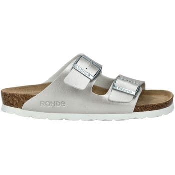 Rohde Alba Softino mule damespantoffelsandaal 5623 01 tweebandjes wit