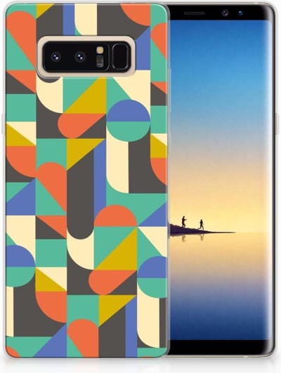 Samsung Galaxy Note 8 TPU bumper Funky Retro