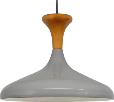 Bamyum Champion Træ Hanger, 35 cm Hanglamp Metaal E27 Scandinavische Grijs Hanglamp
