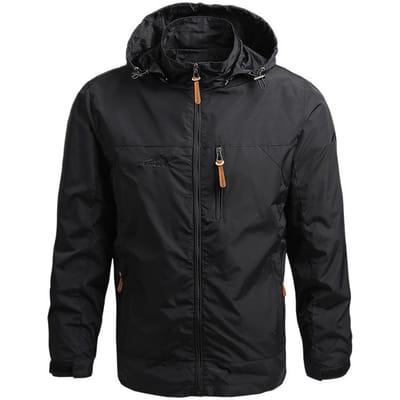 Lente en Herfst Casual Dunne Jas Buiten Sportjas voor Mannen 5XL black