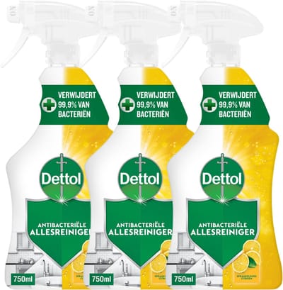 Dettol Trigger Citrus 750ml - 3 Stuks - Voordeelverpakking